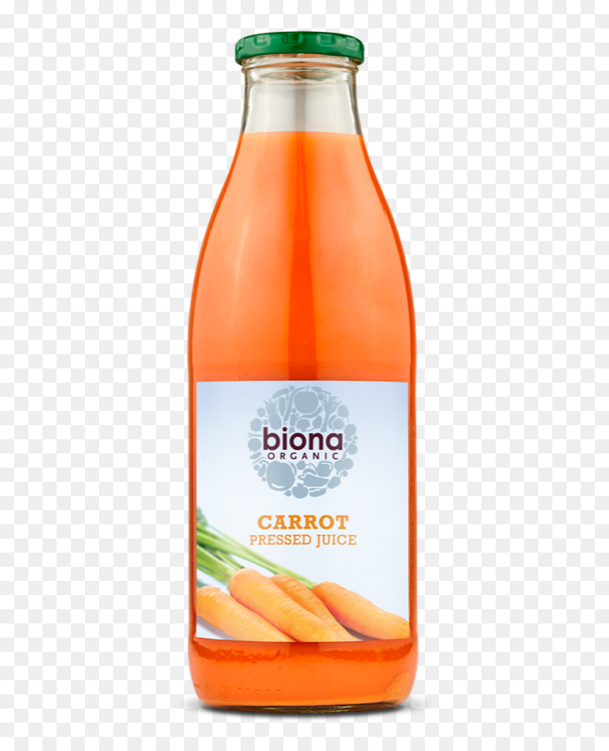 Biona Carrot Juice 1l - Biona Organic Carrot Juice Pressed, HD Png Download - carrot juice png