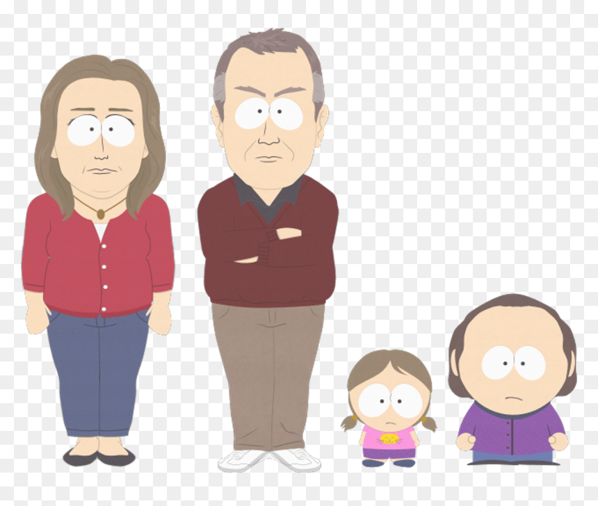 Groups Families White Family - South Park The Whites, HD Png Download - family png images