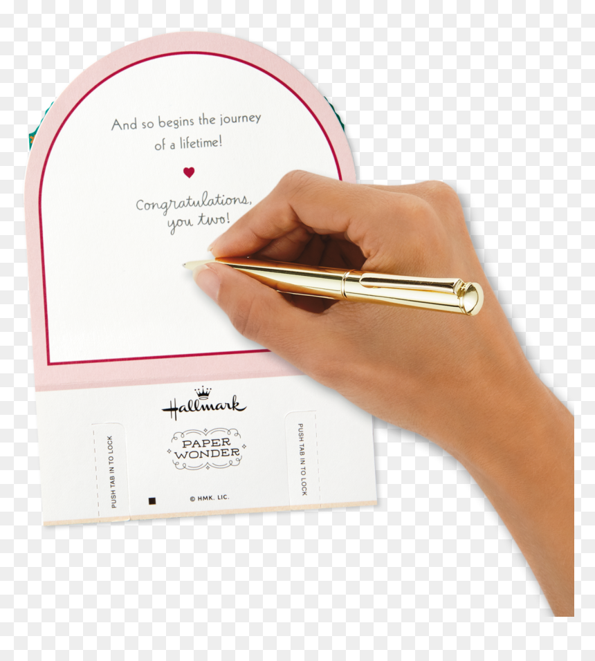 Just Married Car Pop Up Wedding Card - Greeting Card, HD Png Download - wedding car png