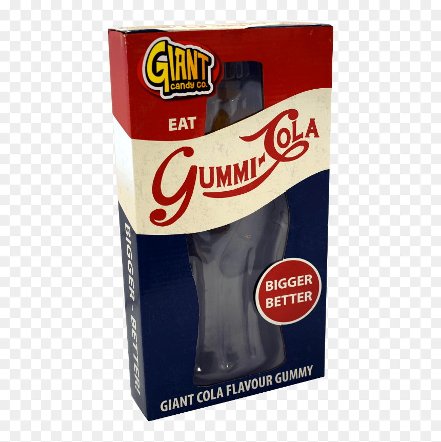 Giant Cola Bottle Uk - Soft Drink, HD Png Download - coke glass png