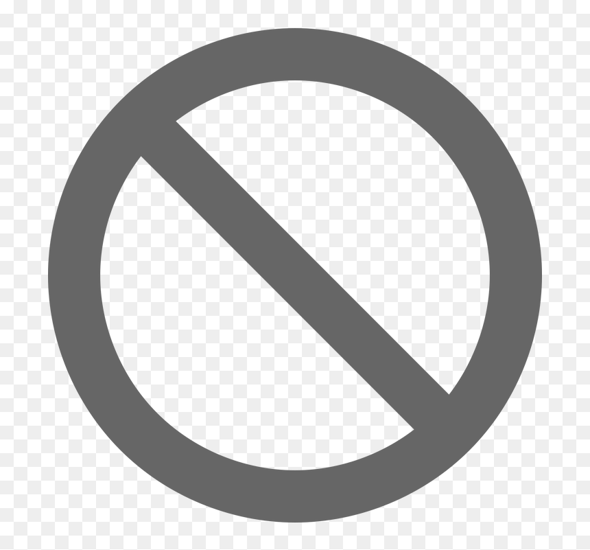 Forbidden No Sign Png, Transparent Png - kalash symbol png
