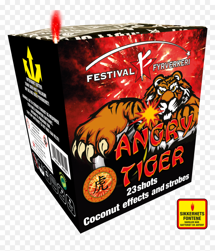 Fictional Character, HD Png Download - angry tiger png