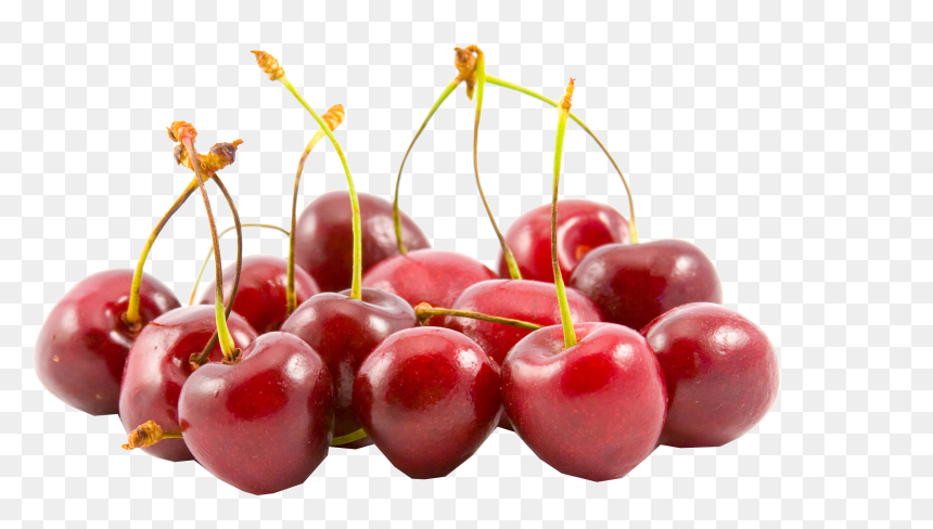 รูป เชอ ร์ รี่ พื้น หลัง สี ขาว, HD Png Download - cherry fruit png