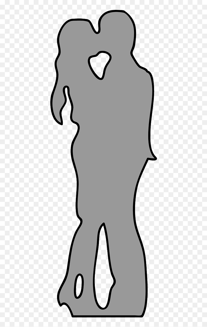 Drawing Images For Love, HD Png Download - couple heart png