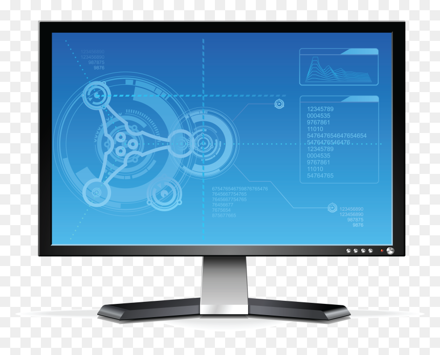Computer Monitor Png File - Monitor Png, Transparent Png - computer png file