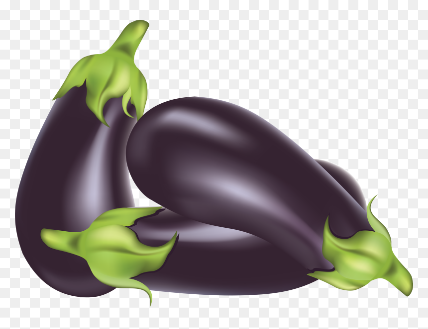 Eggplants Clipart Png, Transparent Png - tomato cartoon png