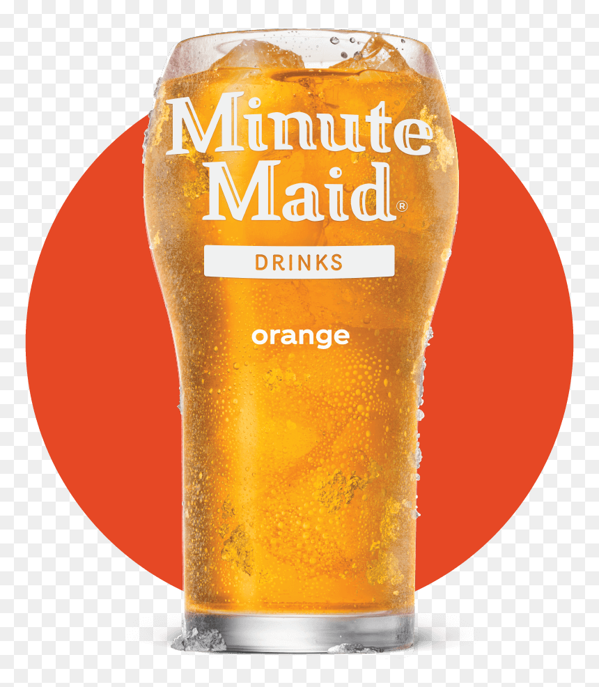 Minute Maid, HD Png Download - coke glass png
