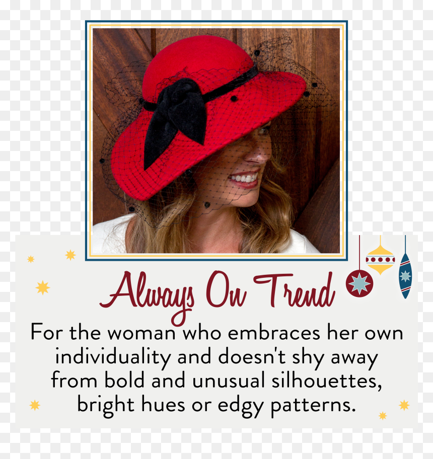 Shop Women"s Trend Styles - Hat, HD Png Download - women hat png