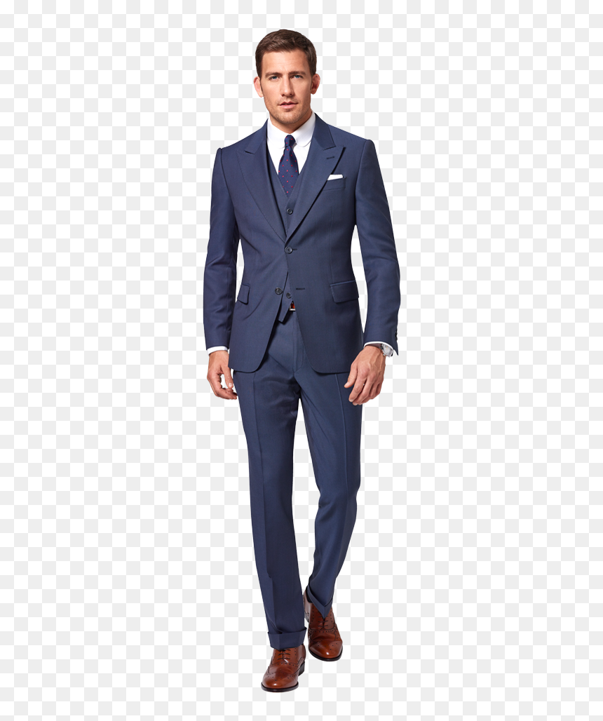 Hugo Boss Suit Dark Blue, HD Png Download - gents pant shirt png