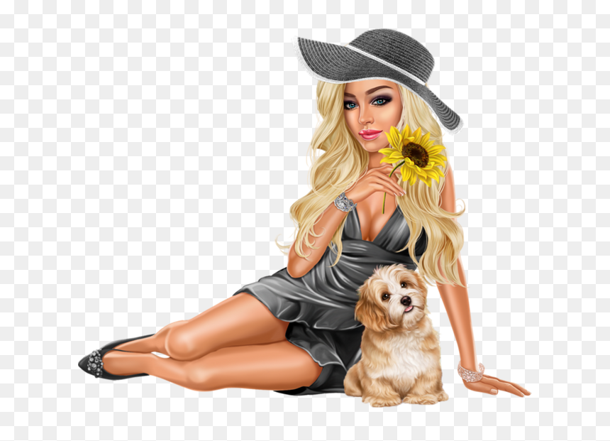 Spring Women Png Transparent Background, Png Download - women hat png