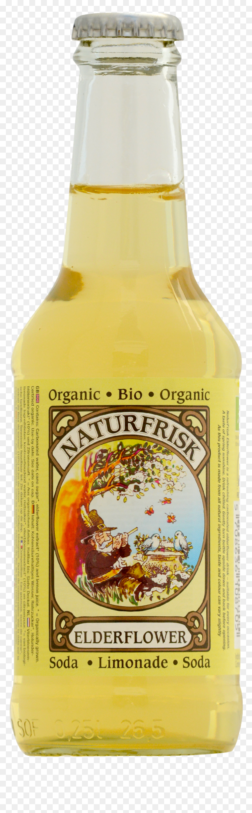 Denmark Elderflower Drink, HD Png Download - coke glass png