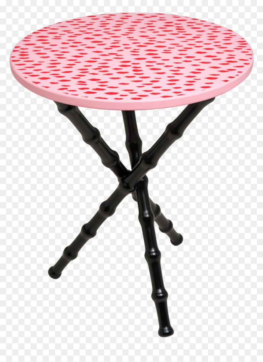 Ludo Drinks Table Bamboo Legs - Outdoor Table, HD Png Download - table and chair png