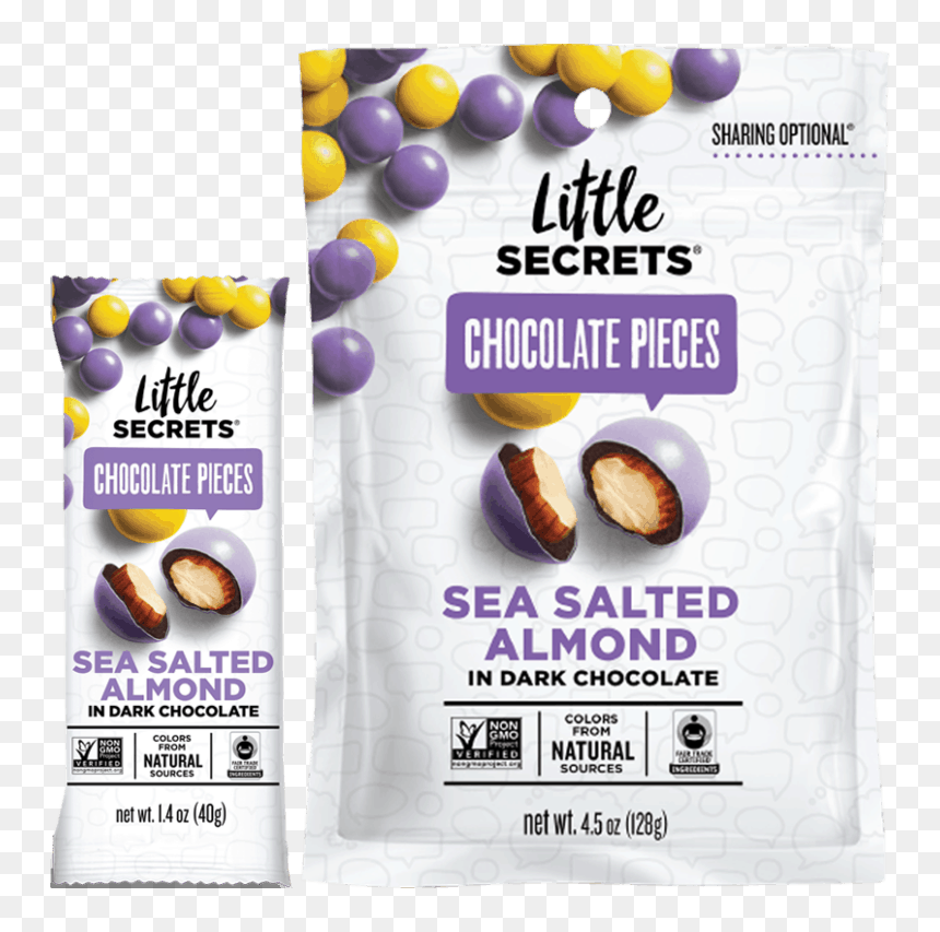 Little Secrets Sea Salt Peanut, HD Png Download - single almond png