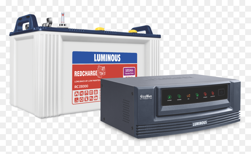Inverter Png Transparent Image - Luminous Battery 120ah Price, Png Download - electronics images png