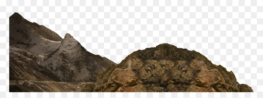 T-rex - Outcrop, HD Png Download - mountain rocks png