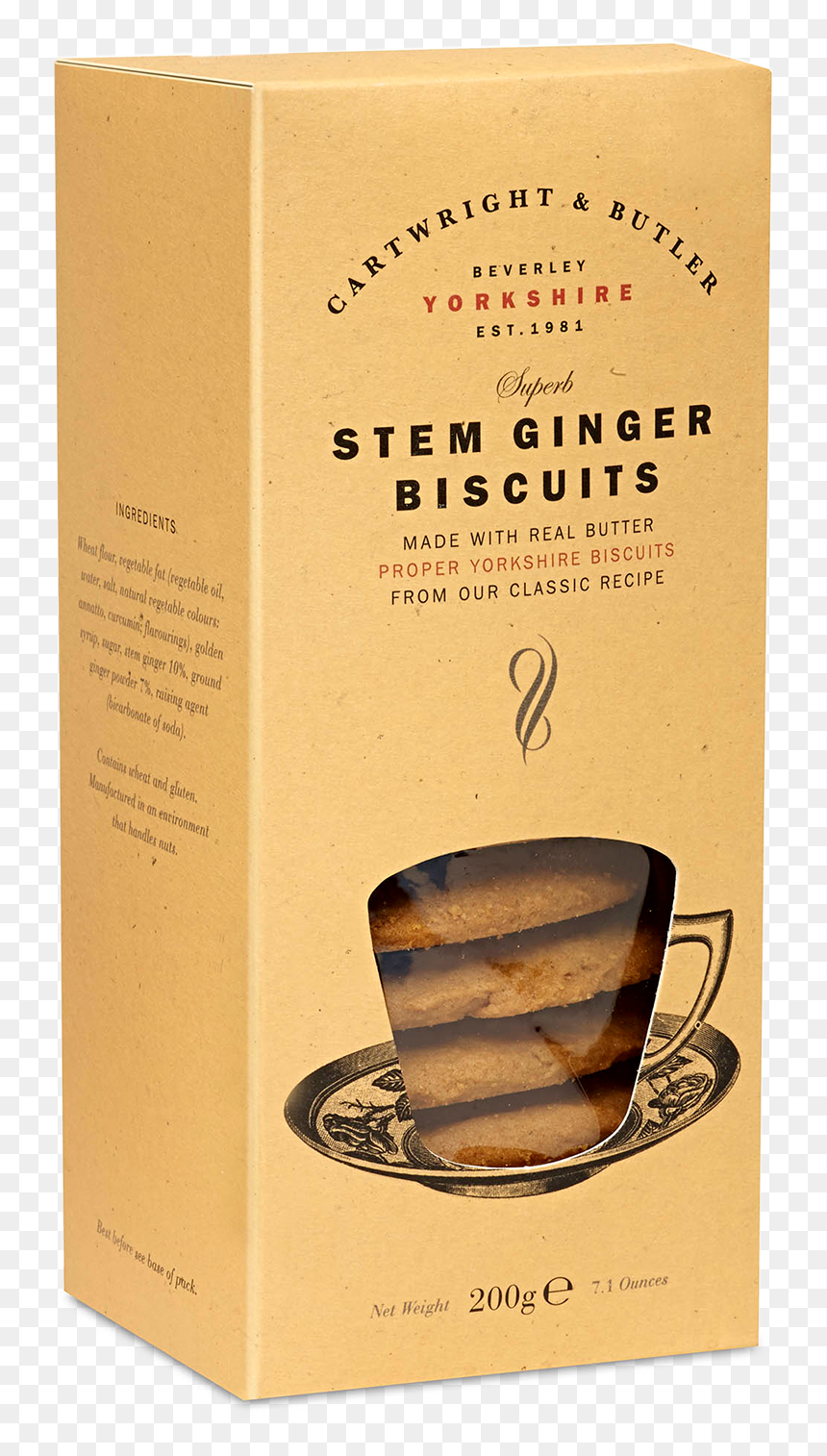 Cartwright & Butler Stem Ginger Biscuits 200 G, HD Png Download - good day biscuit png