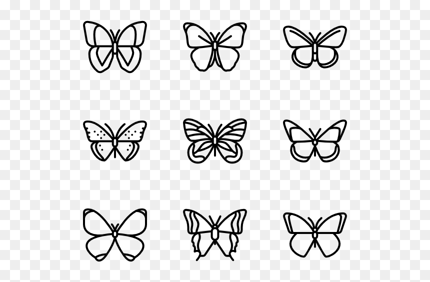 Butterfly Icons Png, Transparent Png - butterfly png for photoshop