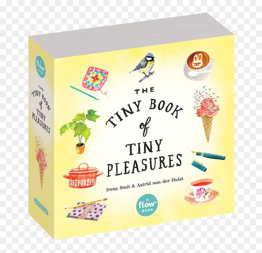 Tiny Book Of Tiny Pleasures, HD Png Download - flower haar png