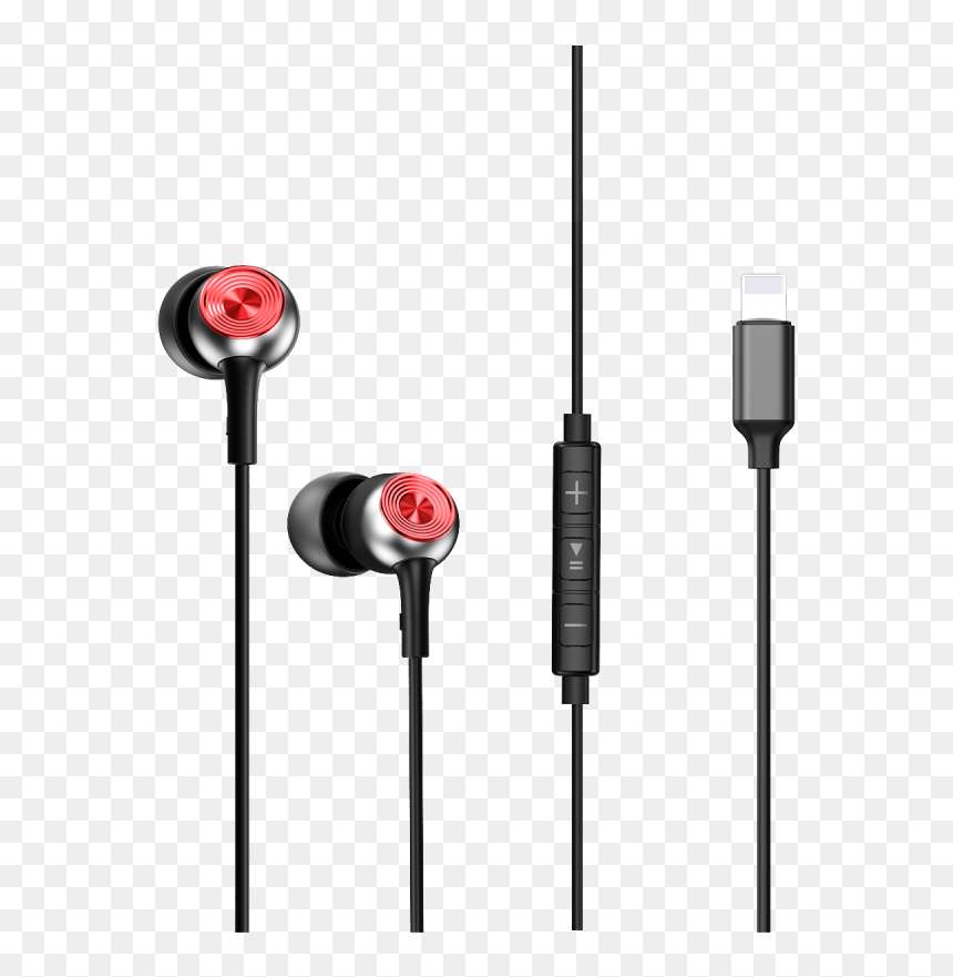 Baseus P02 Lightning Call Digital Earphone Platinum, HD Png Download - ear phone png