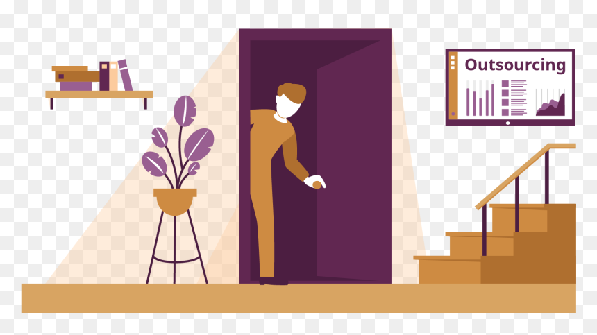 Illustration, HD Png Download - outsourcing png