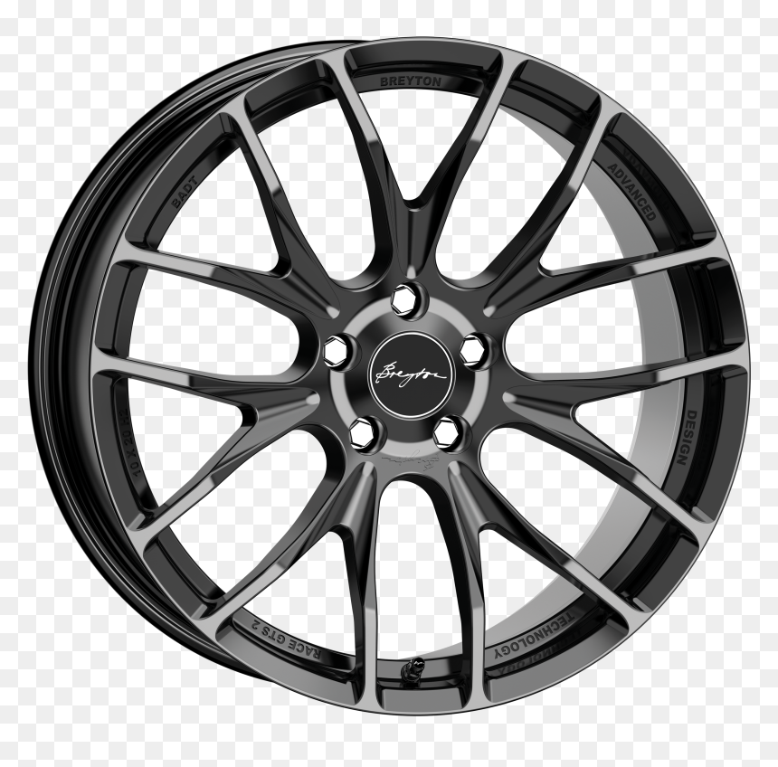 Wheel Rim Png Transparent Images - Breyton Gts R Wheels, Png Download - wheel clipart png