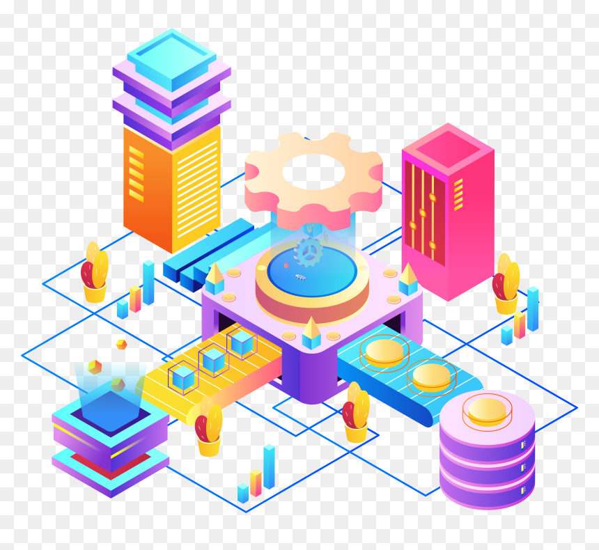 5d Business Blueprint Technology Png And Vector Image, Transparent Png - technology.png