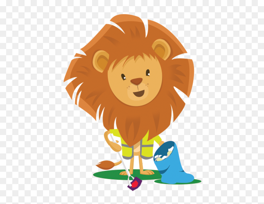 Illustration, HD Png Download - lion sitting png