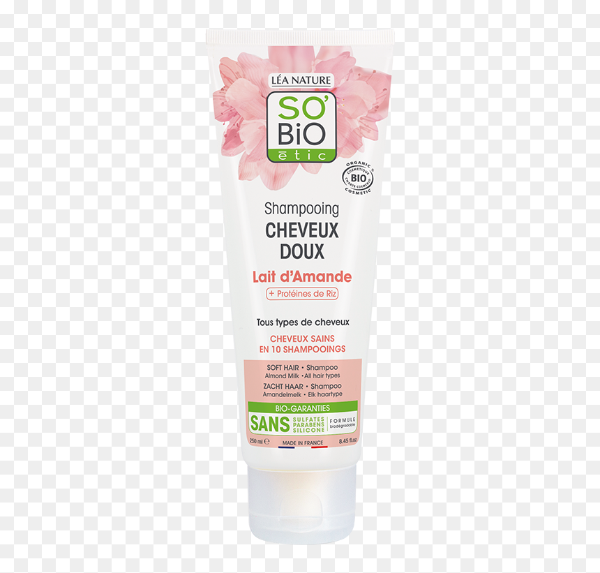 Soft Hair Almond Milk Shampoo Image1 - Pantene Rose Water Conditioner, HD Png Download - flower haar png