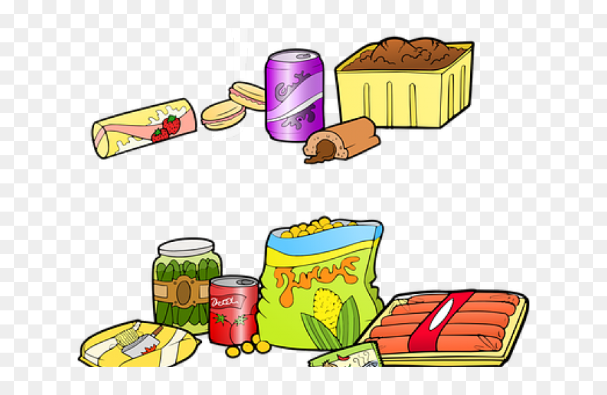 Healthy Food Clipart Protective Food - Food For Camping Clipart, HD Png Download - healthy food clipart png