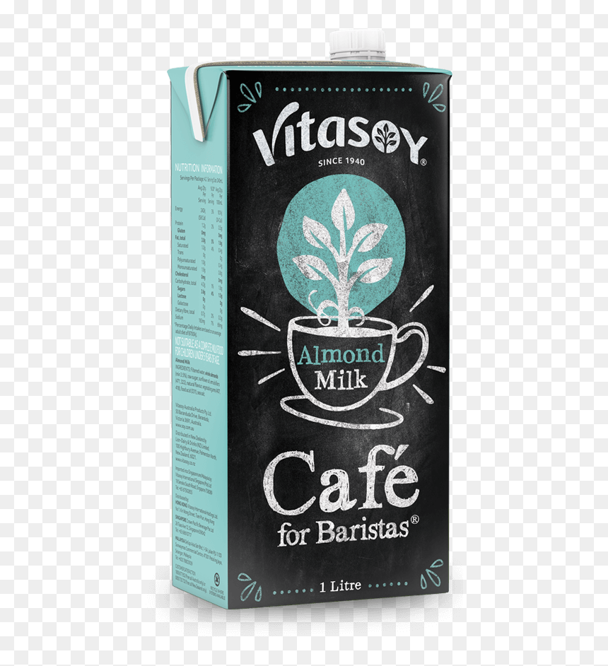 Vitasoy Almond Milk Barista, HD Png Download - single almond png