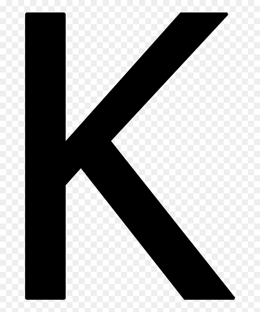 K Letter Png Hd Image - Буква K Png, Transparent Png - cross hd png