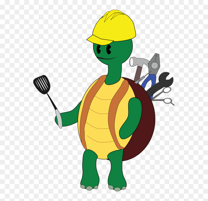 Turtle,tortoise,cartoon - Cartoon, HD Png Download - tortoise clipart png