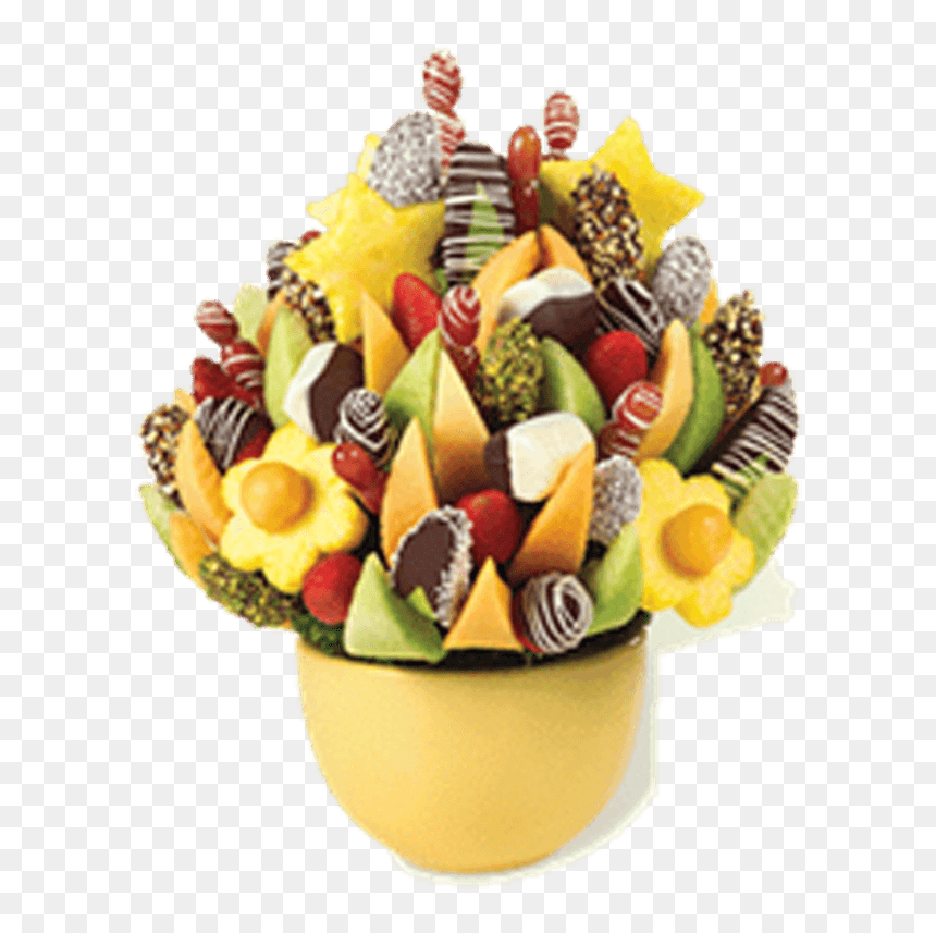 Supreme Berry Blossom - Fruits Bouquet Dubai, HD Png Download - diwali sweets png