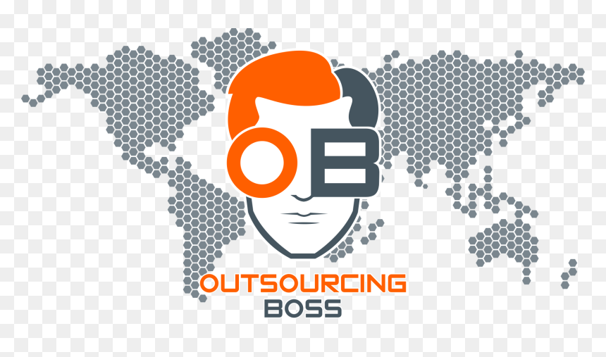 Outsourcing Boss Banner - World Map, HD Png Download - outsourcing png