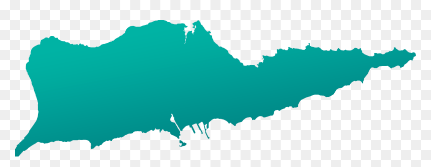 Transparent Skydiving Clipart - St Croix Silhouette, HD Png Download - blank us map png
