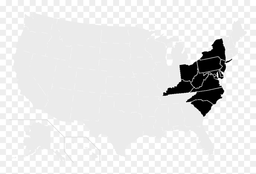 Assisted Suicide, HD Png Download - blank us map png