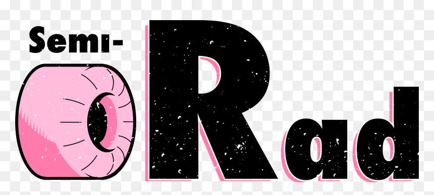 Coffee Break Wheel 54mm Semi-rad Logo - Graphic Design, HD Png Download - rad png