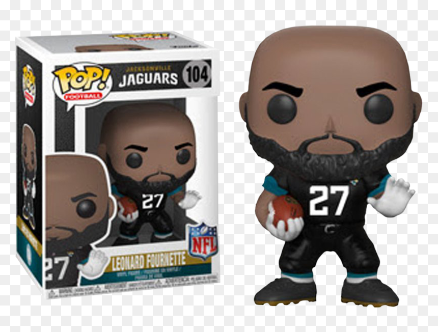 Leonard Fournette Jacksonville Jaguars Pop Vinyl Figure - Leonard Fournette Funko Pop, HD Png Download - jacksonville jaguars png