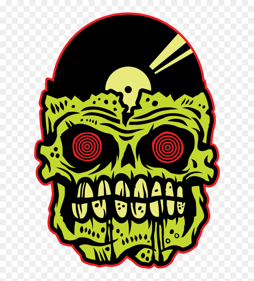 Skull, HD Png Download - rad png