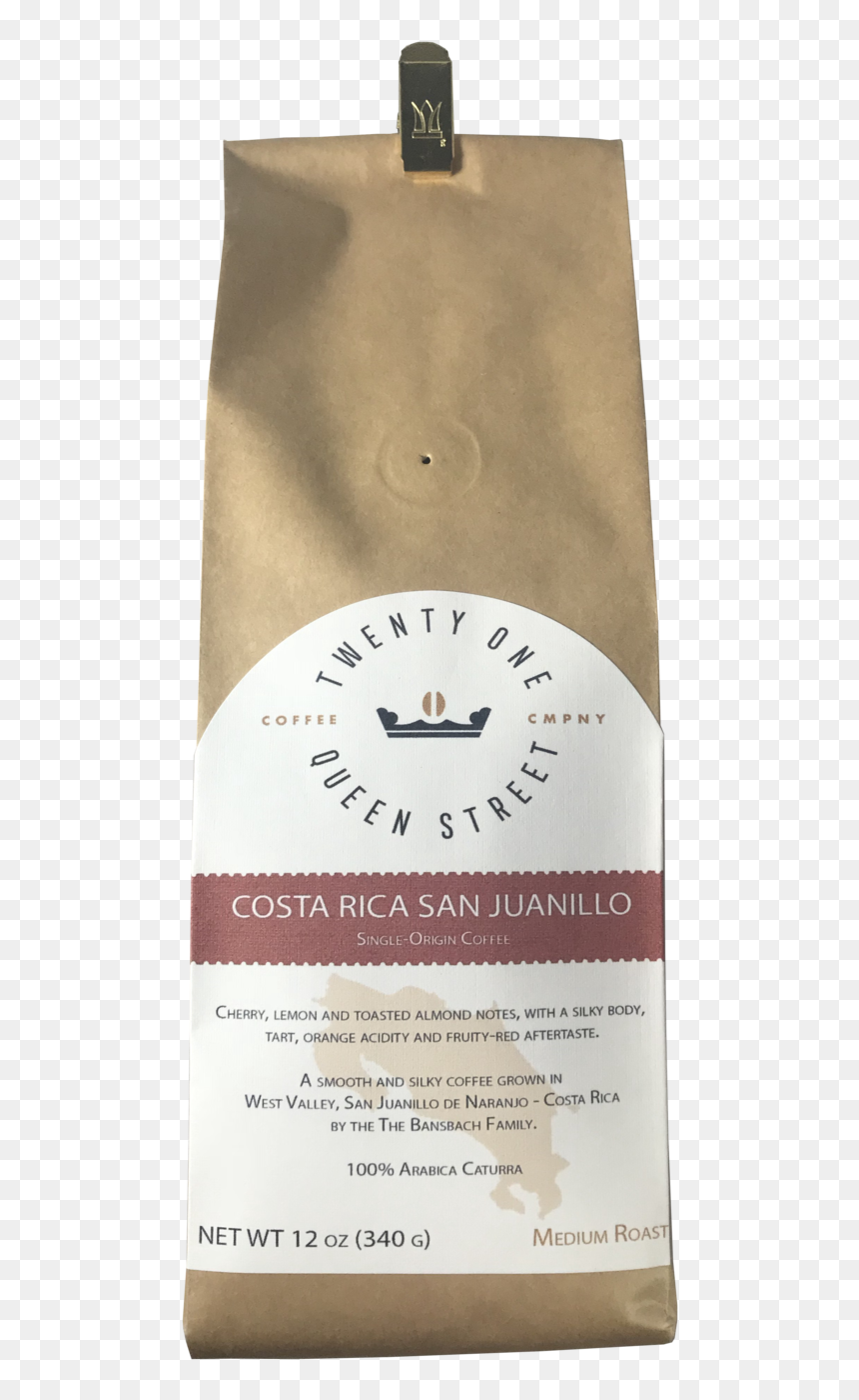 Costa Rica San Juanillo 21 Queen Street Coffee Company - Poster, HD Png Download - single almond png