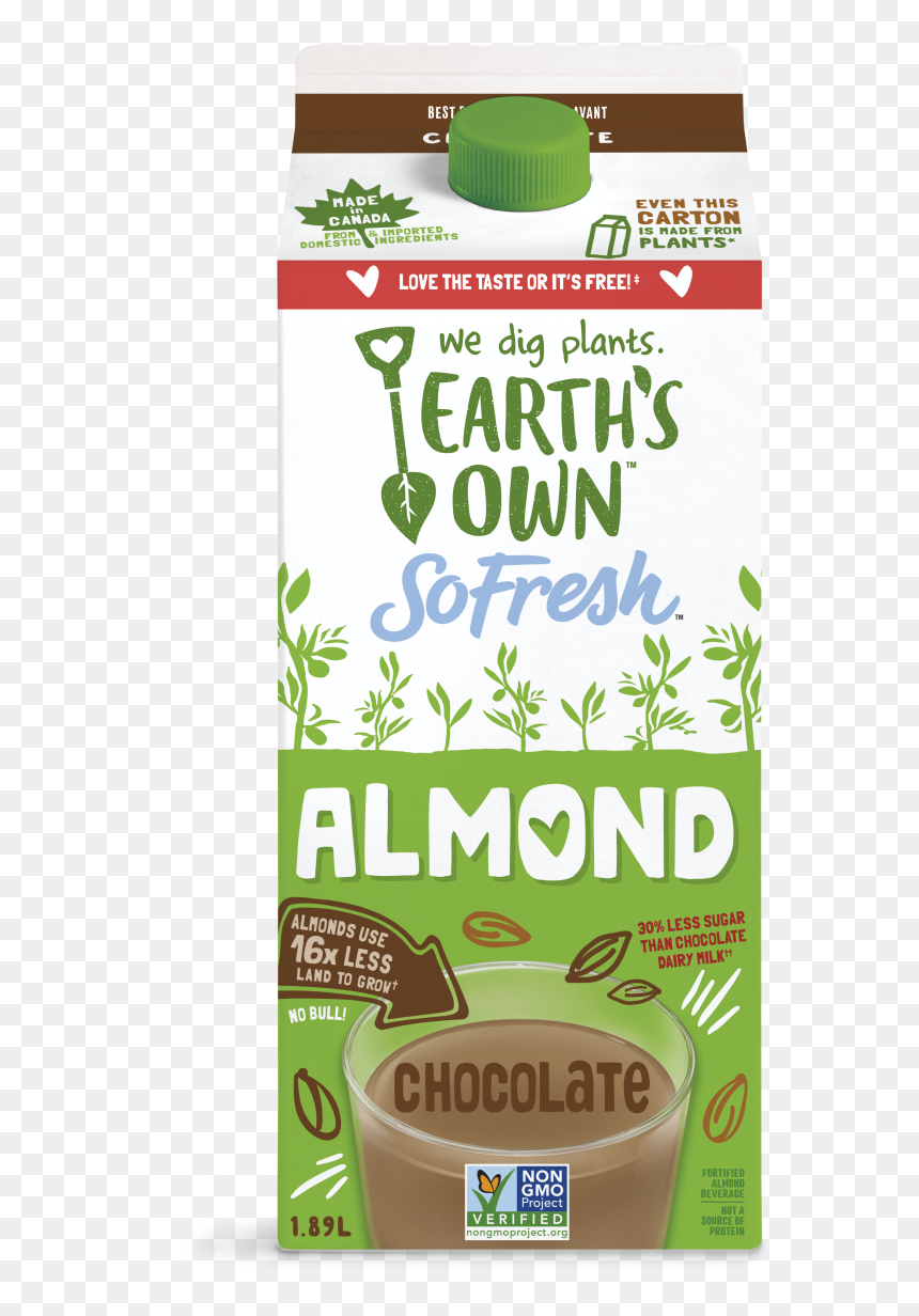 So Fresh Almond Milk, HD Png Download - single almond png
