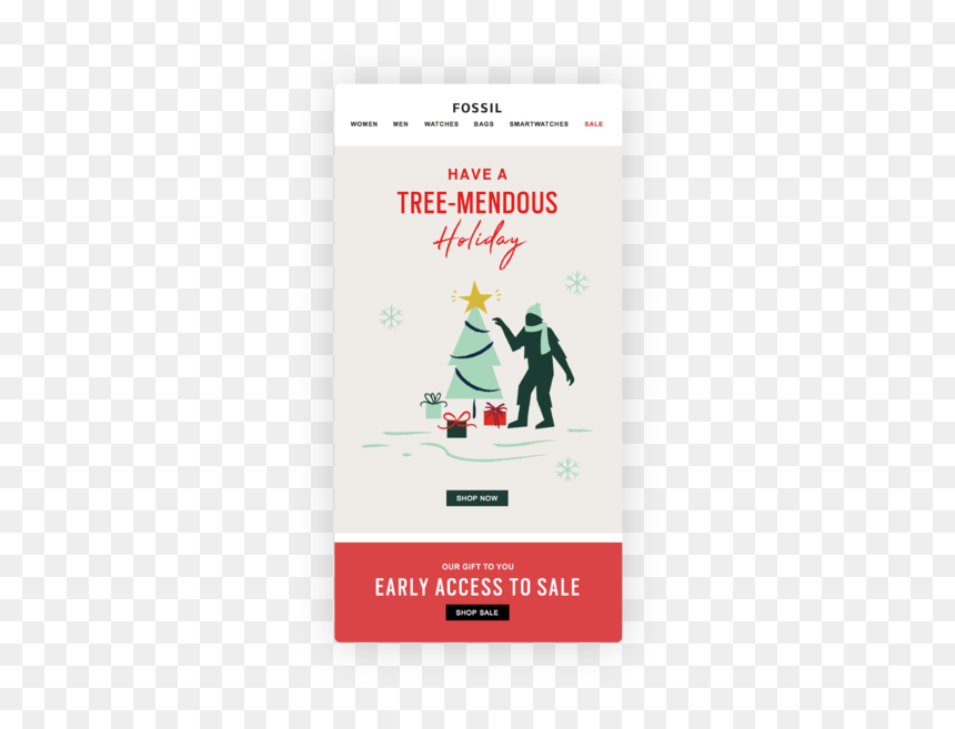 Marsello Holiday Email Blog Fossil - Graphic Design, HD Png Download - holiday sale png