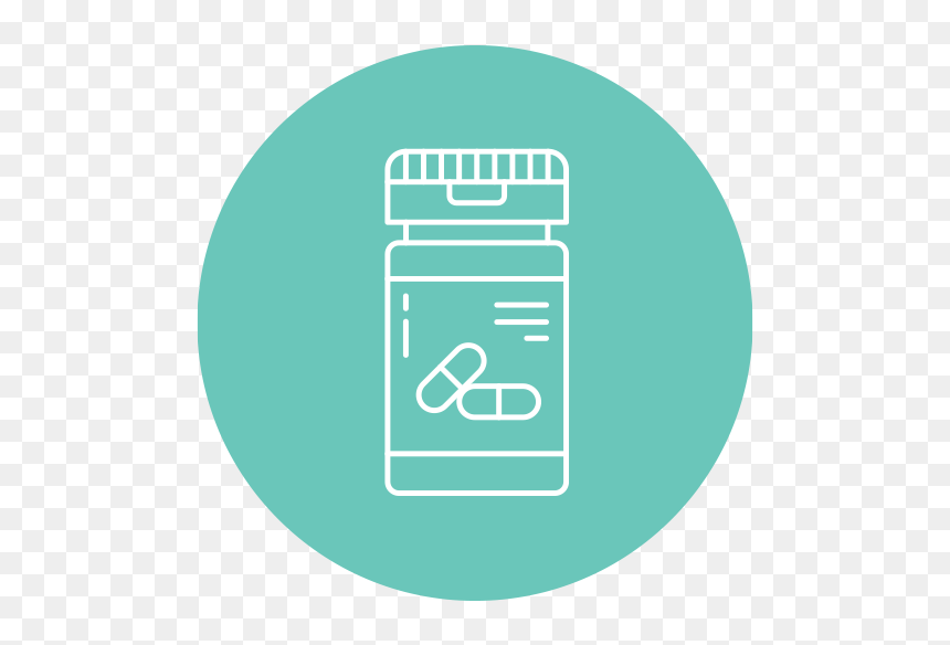 Meds Blue - Plastic Bottle, HD Png Download - urgent png