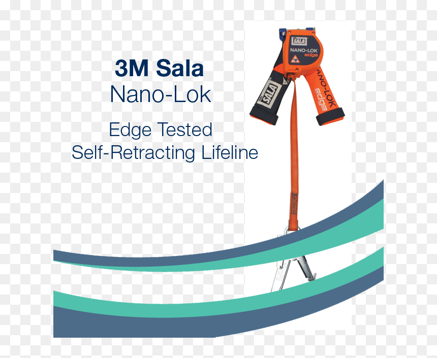 Dbi Sala® Nano Lok™ Edge Tested Web Srl 3101433"
 - Tool, HD Png Download - lifeline png