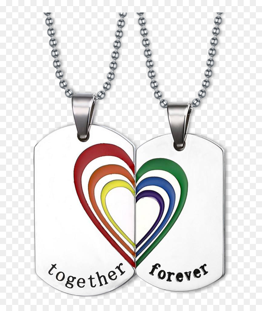 Together Forever Dog Tag - Necklace, HD Png Download - together forever png
