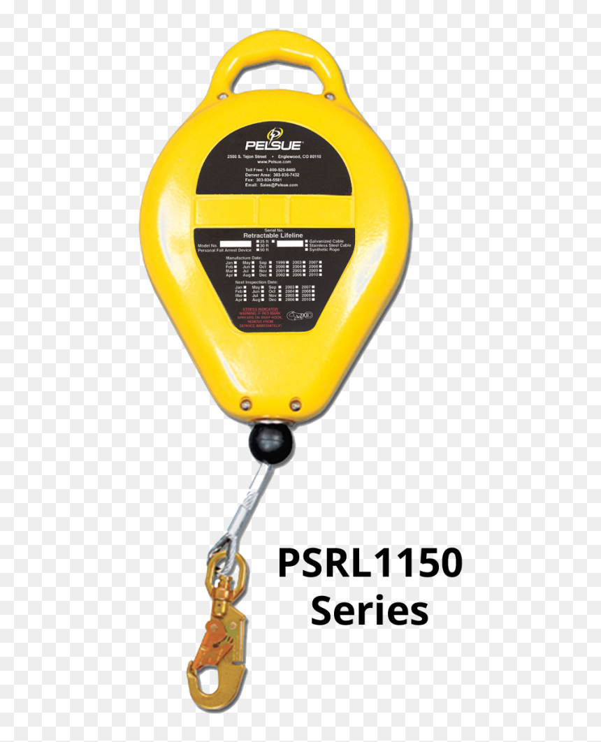 Image Of A Psrl1150 Standard Srl - Retractable Lifelines, HD Png Download - lifeline png