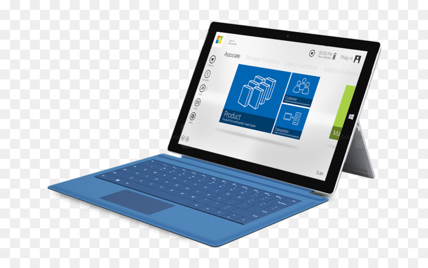 Ms Pos Tablat - Surface Pro 3, HD Png Download - thabala png
