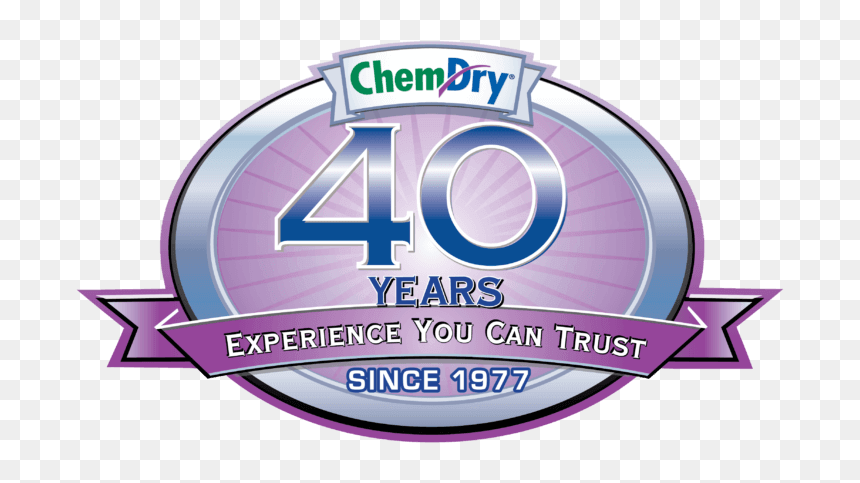 40 Years Of Experience You Can Trust Badge - Chem Dry, HD Png Download - trust badge png