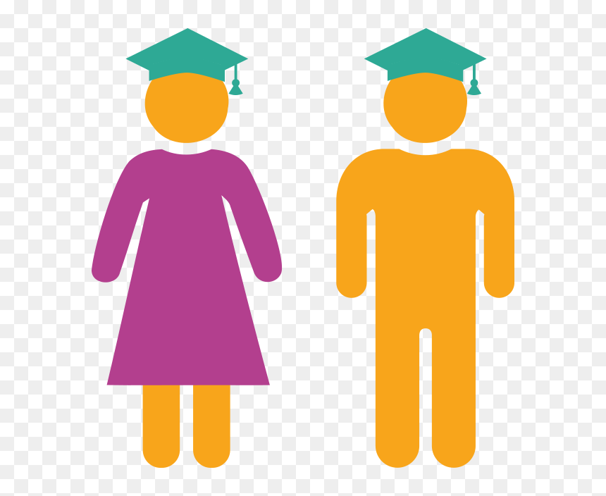 Teacher Clipart Kids Boy Girl Picture Freeuse Download - Promote Girls Education Posters, HD Png Download - education girl png