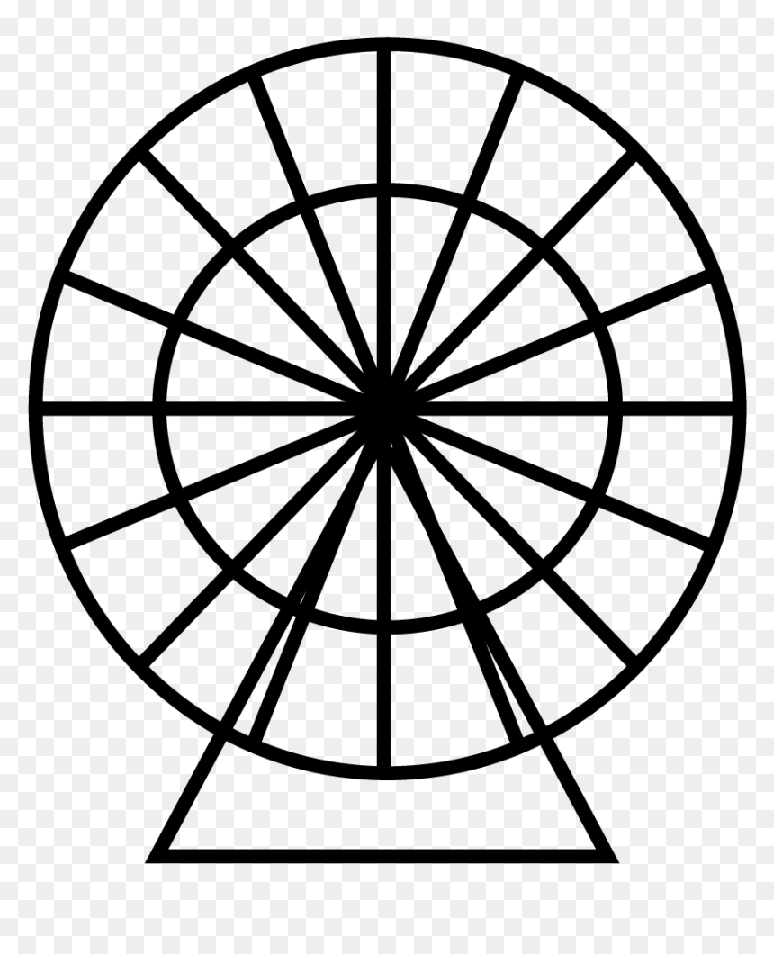 16 Parts Of Circle, HD Png Download - flower symbol png